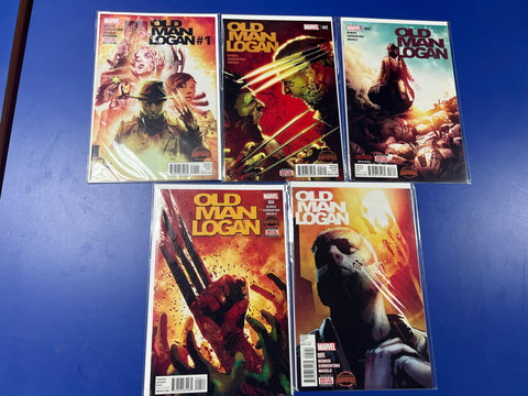 Old Man Logan #1-5 (Marvel Comic 2015) Complete Set
