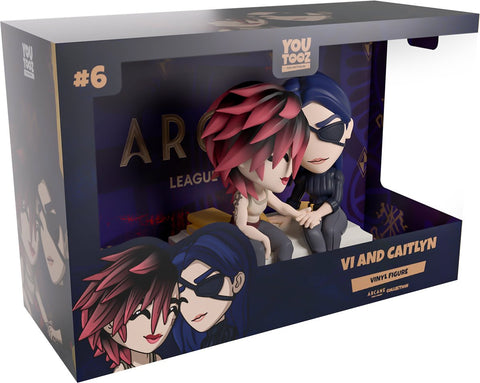 Arcane Collection Vi and Caitlyn Vinyl Figures #6