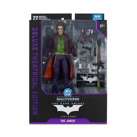 DC Multiverse Deluxe Theatrical Edition Wave 3 The Dark Knight The Joker 7-Inch Scale Action Figure