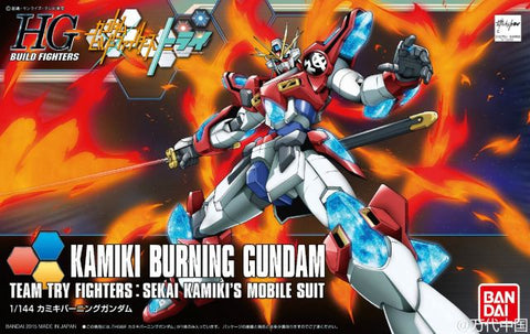 Bandai HGBF 1/144 #43 Kamiki Burning Gundam 'Gundam Build Fighters Try'