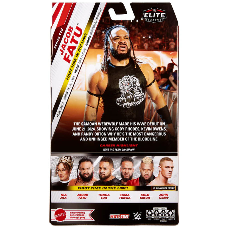 WWE Elite Collection Series 118 Jacob Fatu Action Figure