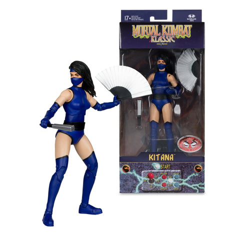 McFarlane Toys Mortal Kombat Klassic Kitana Exclusive Action Figure [Red Platinum Chase Edition]