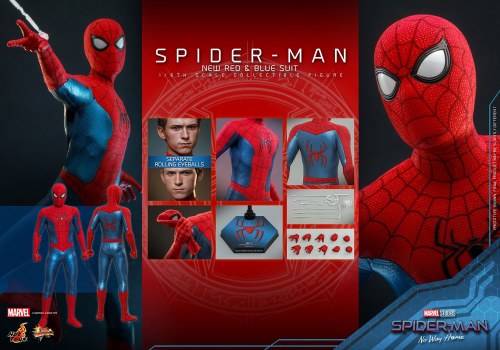 SPIDER-MAN (NEW RED AND BLUE SUIT) HOT TOYS 1/6 SCALE FIGURE