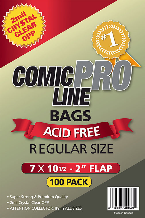 Regular Size Comic Bags OPP