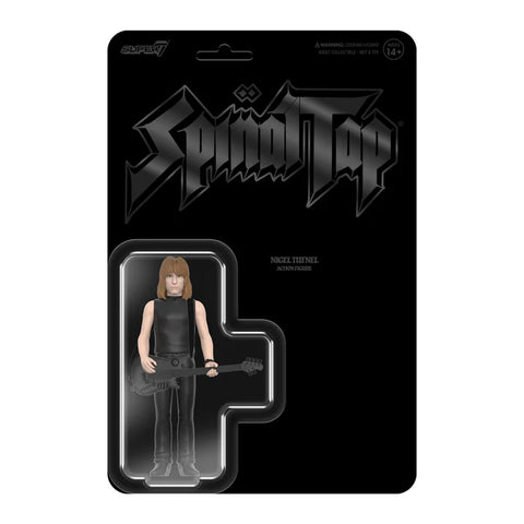 Spinal Tap Reaction Wv2 Nigel Tufnel None More Black Action Figure