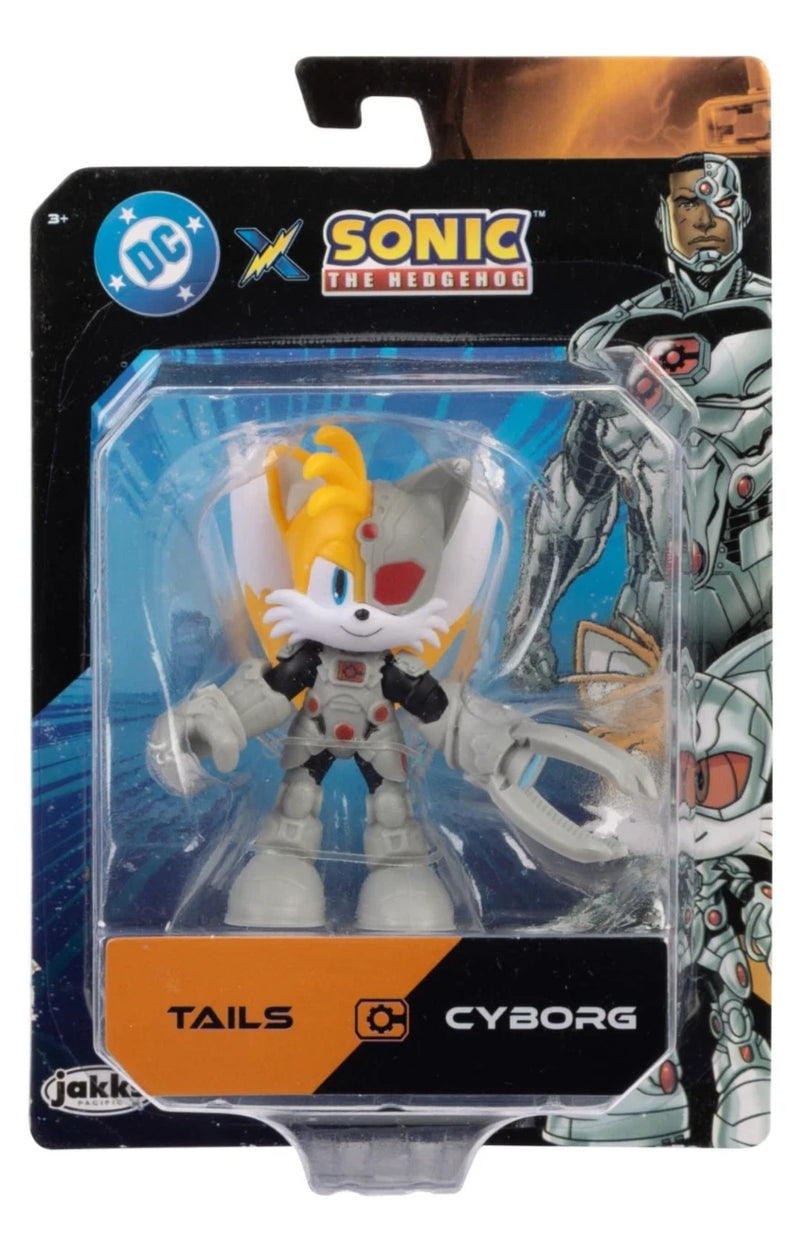 DC x Sonic the Hedgehog Wave 2 Tails Cyborg Action Figure