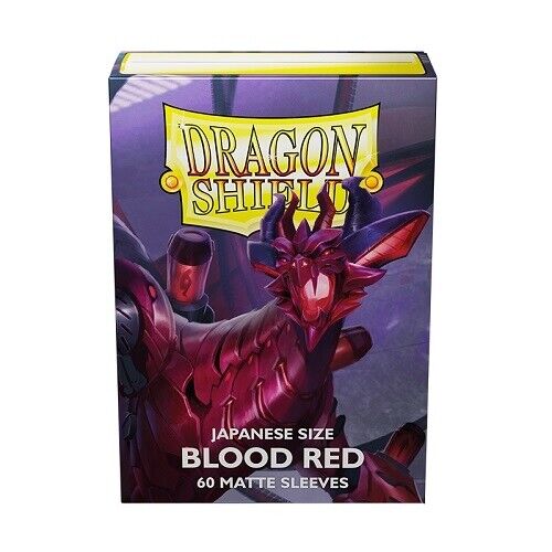 Dragon Shield : Japanese Sized Blood Red