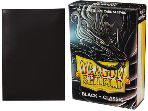 Dragon Shield : Japanese Sized BLACK