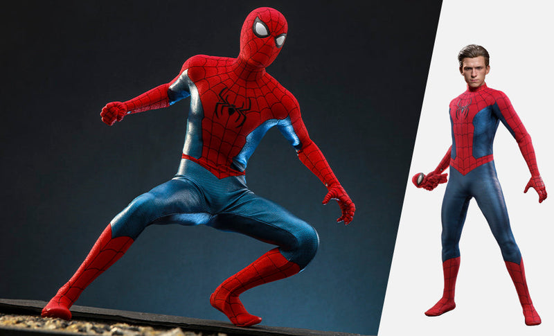 SPIDER-MAN (NEW RED AND BLUE SUIT) HOT TOYS 1/6 SCALE FIGURE