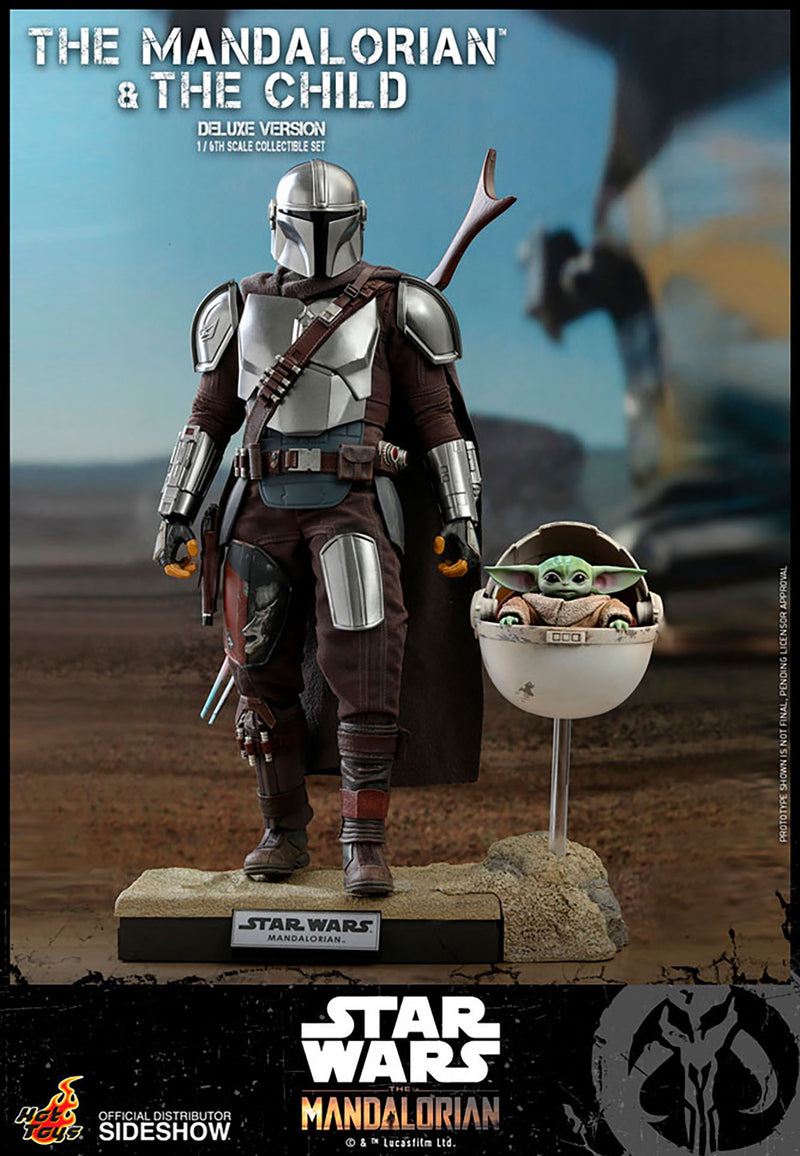 The Mandalorian and The Child (Deluxe) Hot Toy Set