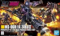 Bandai HGUC #151 1/144 Gundam MS-06R-1A Zaku II Black Tristars