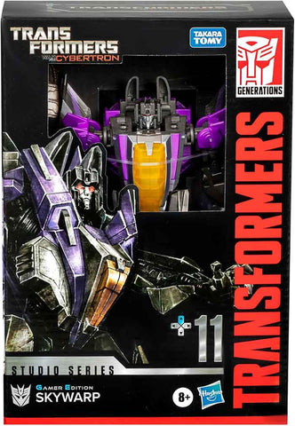 Transformers Toys Studio Series Voyager Class Transformers: War for Cybertron 11 Gamer Edition Skywarp