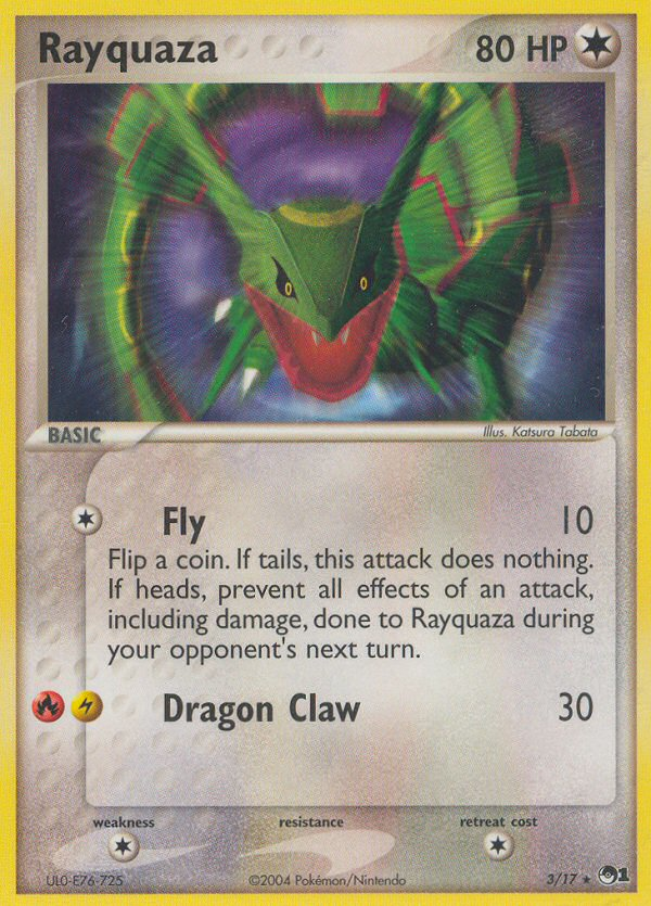 Rayquaza (3/17) [POP Series 1]