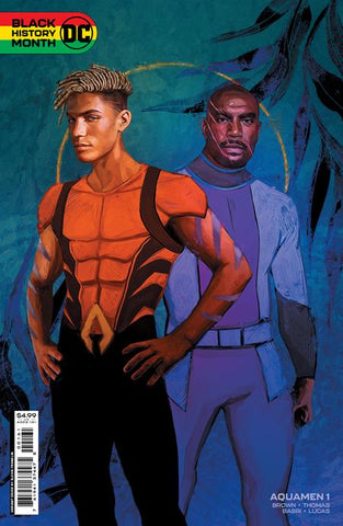 Aquamen #1 Cover D Alexis Franklin Black History Month Card Stock Variant