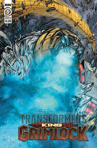 Transformers King Grimlock #5 (Of 5) Cover B Padilla