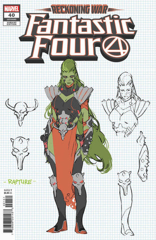 Fantastic Four #40 Silva Concept Art Variant