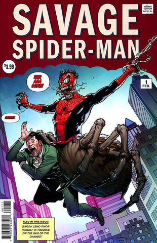 Savage Spider-Man #1 (Of 5) Perez Variant