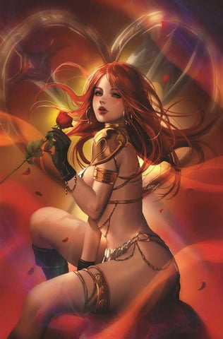 Red Sonja Valentines Sp Cover D 10 Copy Variant Edition Li Virgin