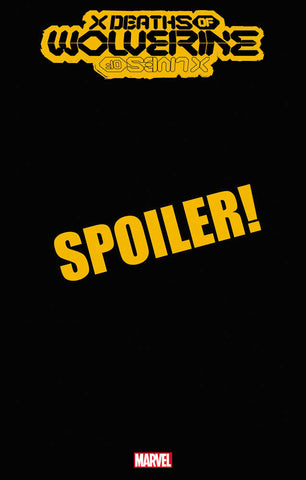 X Deaths Of Wolverine #4 (Of 5) Shalvey Omega Spoiler Variant