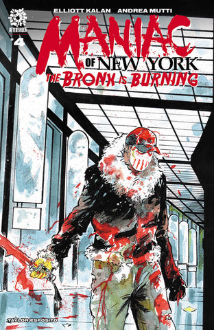 Maniac Of New York Bronx Burning #4 Cover A  Andrea Mutti