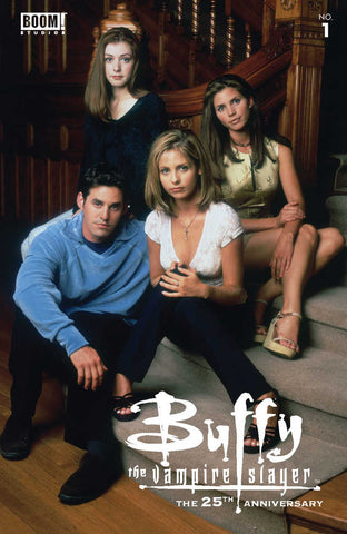 Buffy Vampire Slayer 25th Anniv #1 Cover F Scooby Gang Photo