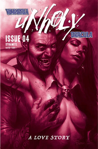 Vampirella Dracula Unholy #4 Cover F 10 Copy Variant Edition Parrillo Tin