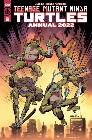 Teenage Mutant Ninja Turtles Annual 2022 Cover C 10 Copy Variant Edition Busuru