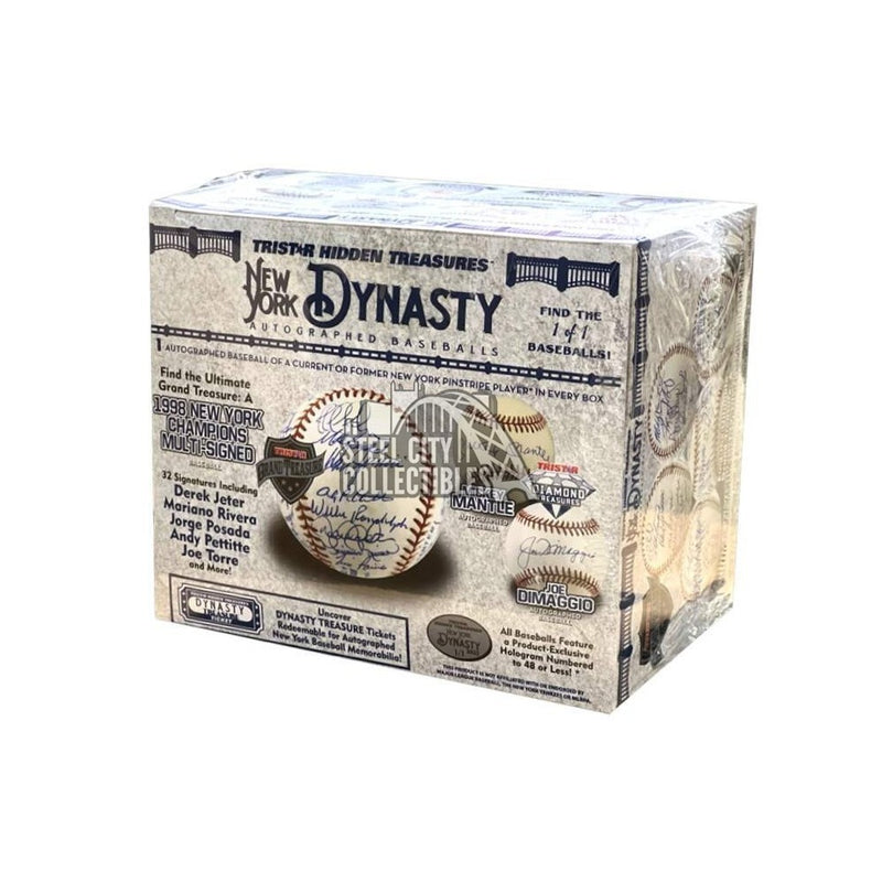 2022 Tristar Hidden Treasures Autographed Baseball New York Dynasty Edition Box