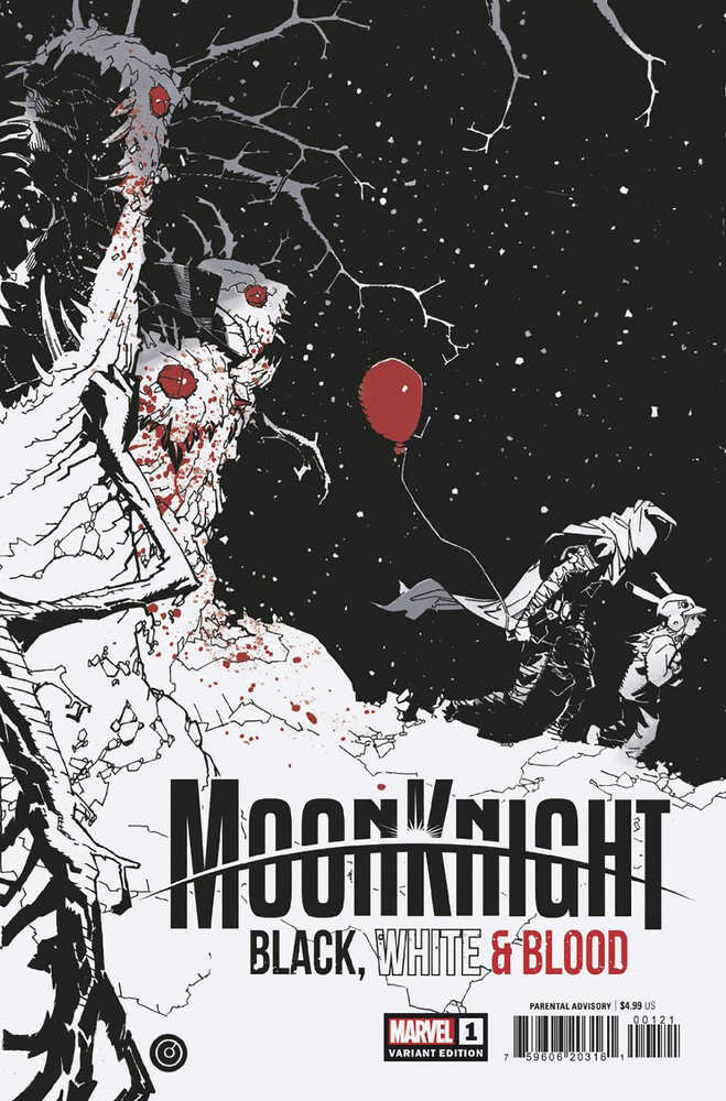 Moon Knight Black White Blood