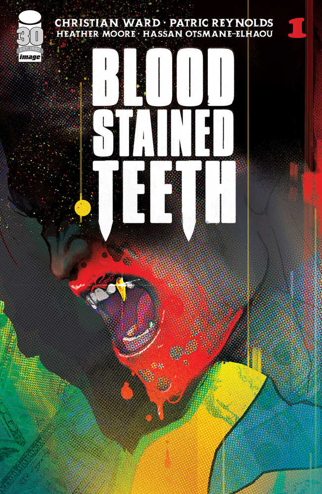 Blood Stained Teeth