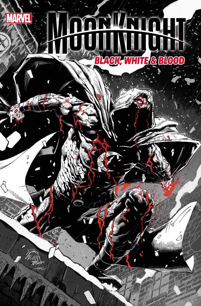 Moon Knight Black White Blood