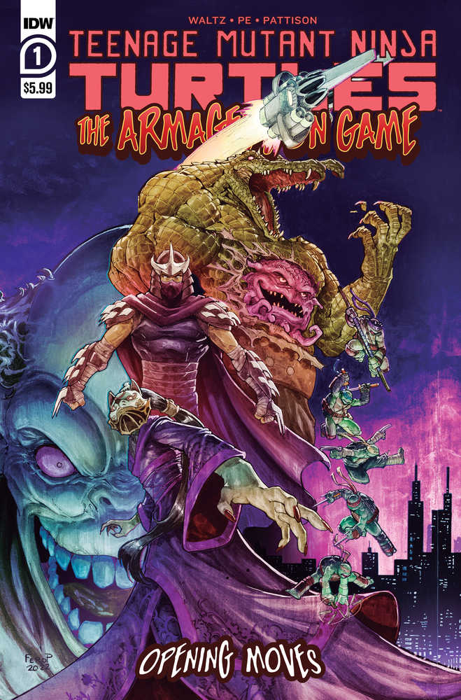 Teenage Mutant Ninja Turtles Armageddon Game Opening Moves