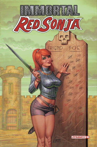 Immortal Red Sonja #3 Cover C Linsner