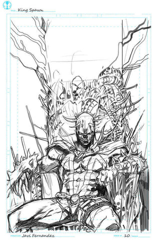 King Spawn #10 Cover C Fernandez Sketch