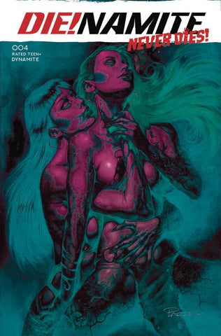 Die!Namite Never Dies #4 Cover M Foc Parrillo Ultraviolet