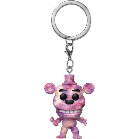 Pocket Pop Five Nights At Freddys Tiedye Freddy Keychain