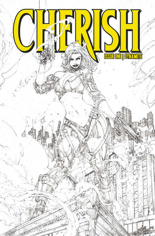 Cherish #1 Cover G 20 Copy Variant Edition Silvestri & Ebas Black & White