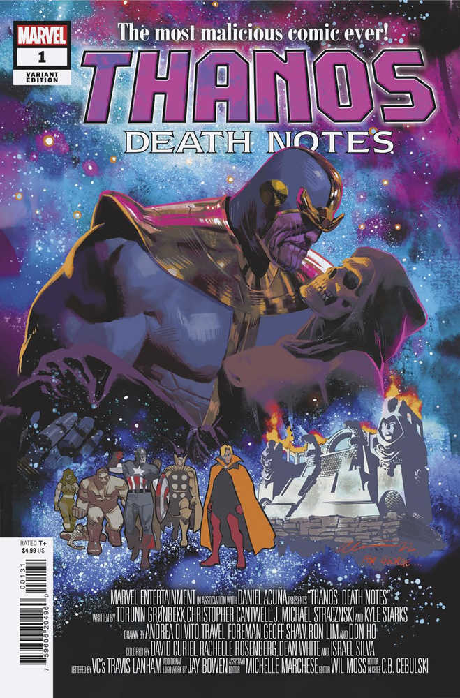 Thanos Death Notes