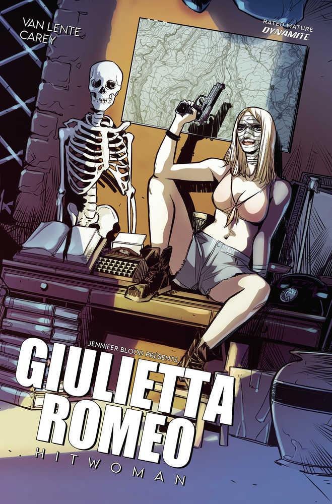 Jennifer Blood Prs Hitwoman One Shot Cover C Pinti