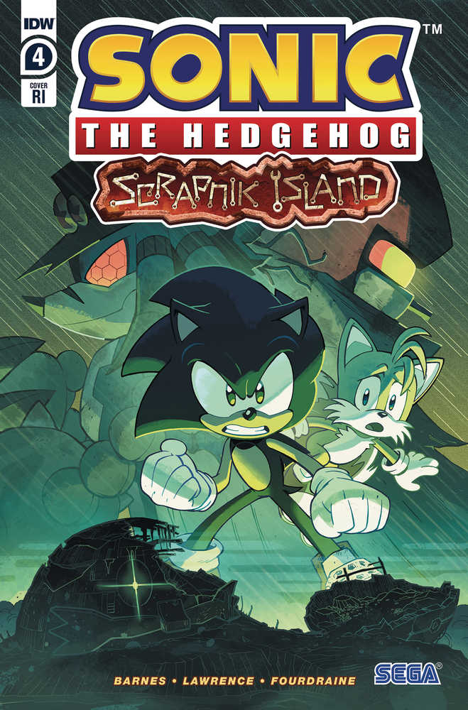 Sonic The Hedgehog Scrapnik Island
