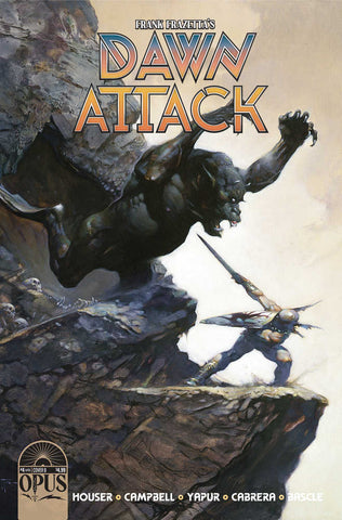 Frank Frazettas Dawn Attack #4 (Of 5) Cover B Frazetta