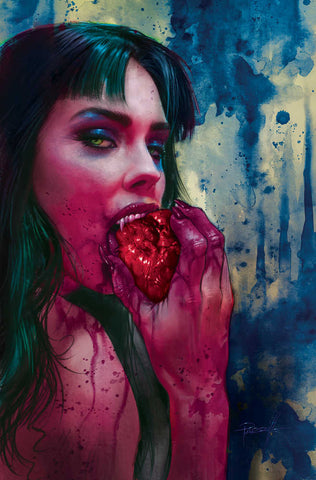 Vampirella Strikes #9 Cover P 10 Copy Parrillo Ultraviolet Vir