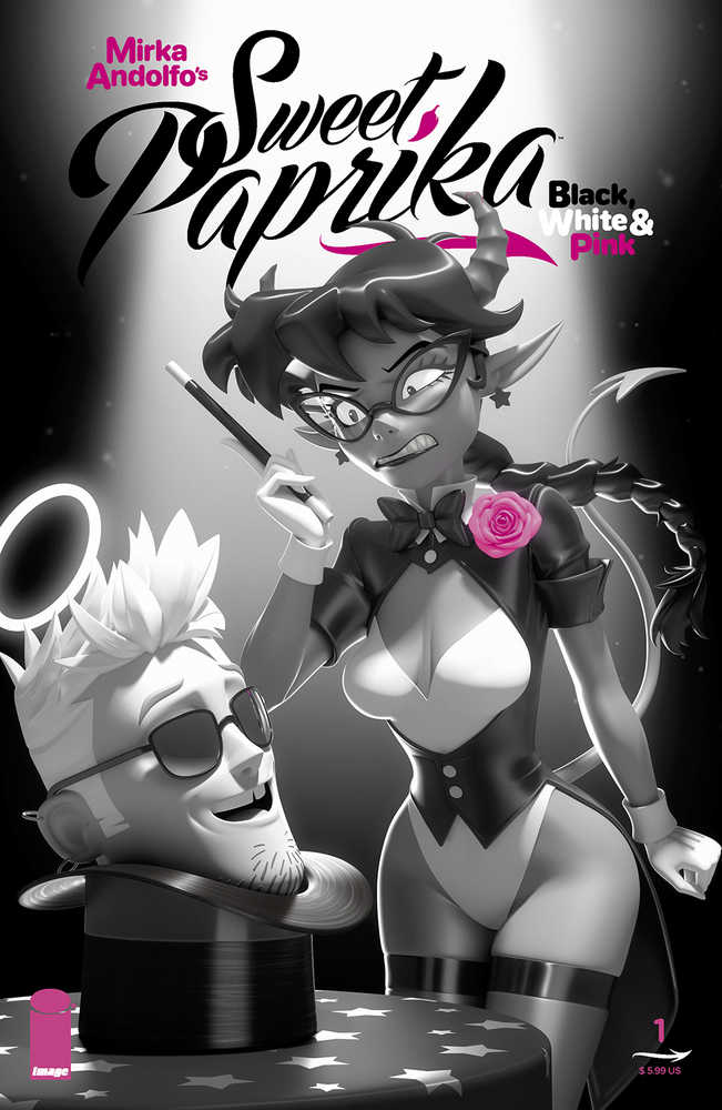 Sweet Paprika Black White & Pink (One Shot) Cover F (Mature)