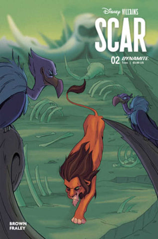 Disney Villains Scar #2 Cover F 10 Copy Variant Edition Fraley Original