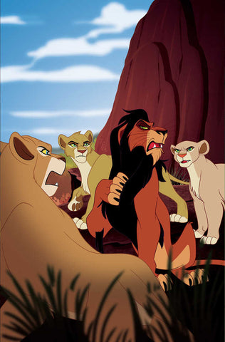 Disney Villains Scar #2 Cover M 50 Copy Variant Edition Forstner Virgin