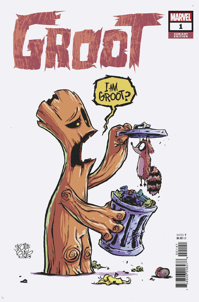 Groot 1 Skottie Young Variant