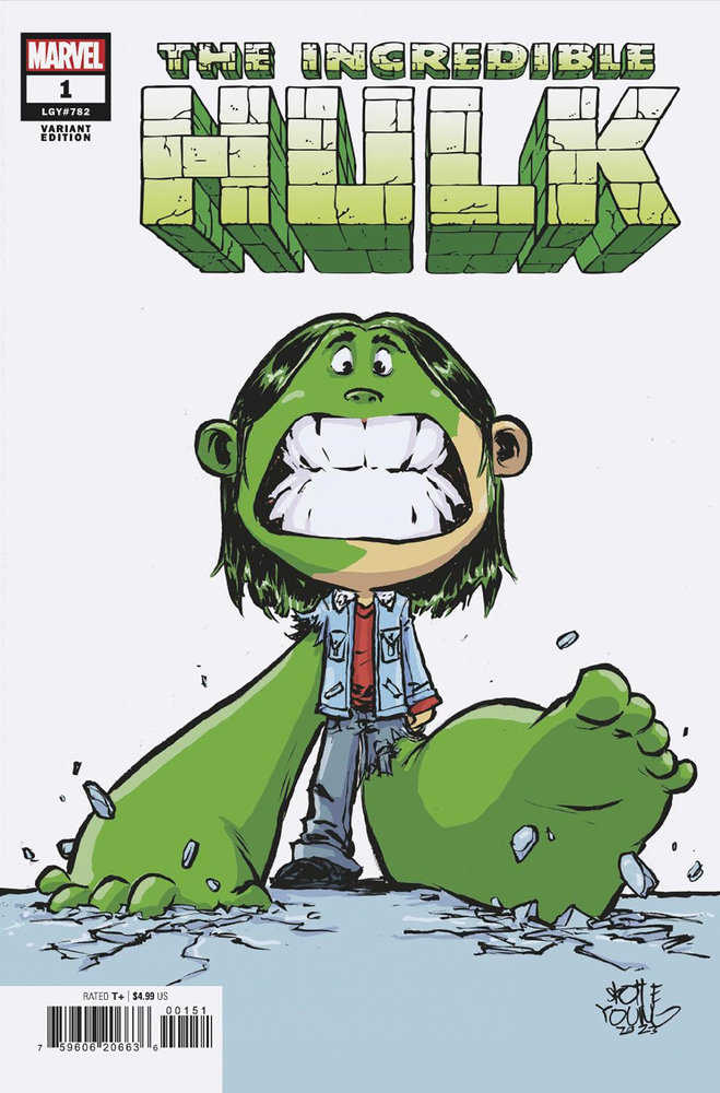 Incredible Hulk 1 Skottie Young Variant