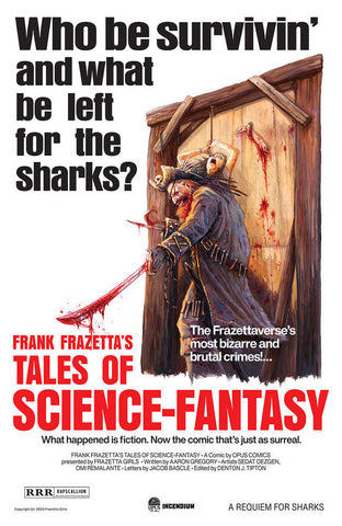 Frank Frazetta Tales Of Science Fantasy #2 Cover B 5 Copy Variant Edition