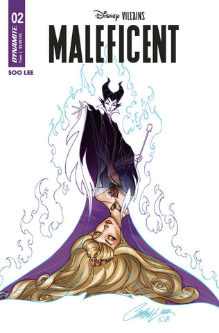 Disney Villains Maleficent #2 Cover O Foc Campbell Original
