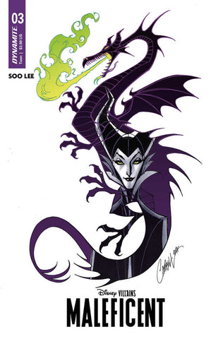 Disney Villains Maleficent #3 Cover O Foc Campbell Original